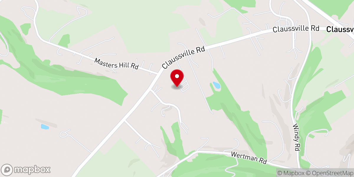 Map showing location of Hope Community Church | Fogelsville