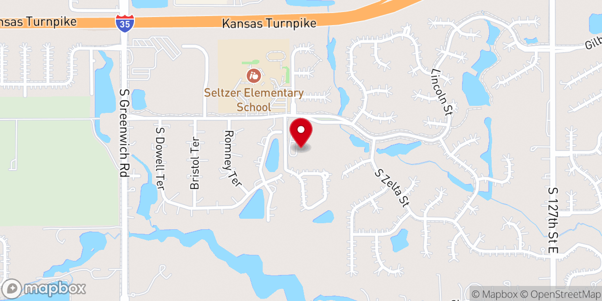 Map showing location of The Foundry Christian Church
