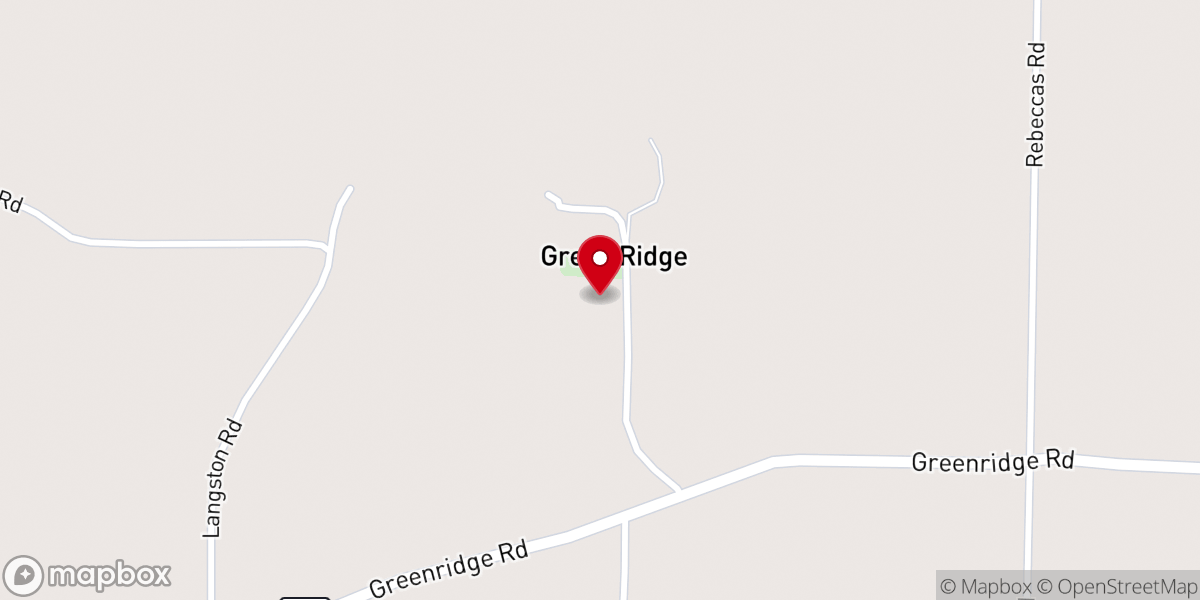 Map showing location of Pleasant Grove #3 Baptist Church