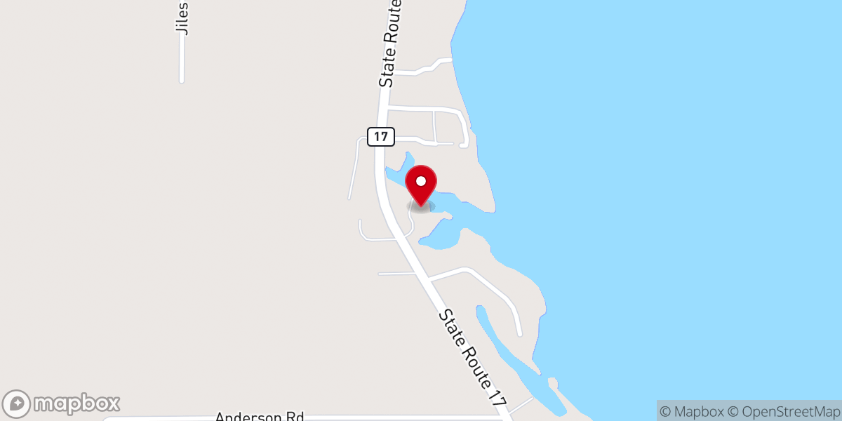 Map showing location of Strong Point Ministries