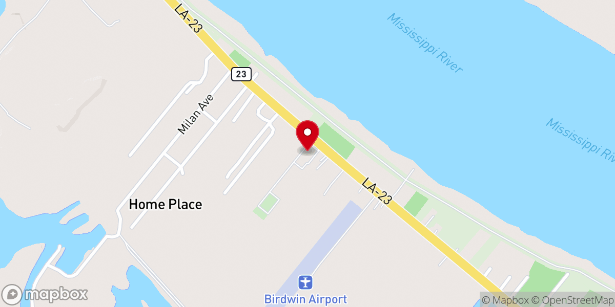 Map showing location of Saint Patricks Church