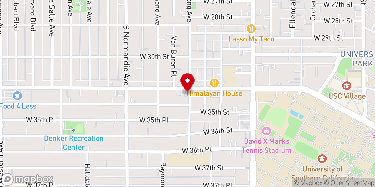 Map showing location of Luz Del Cielo