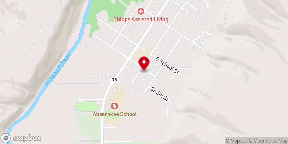 Map showing location of Immanuel Lutheran Church