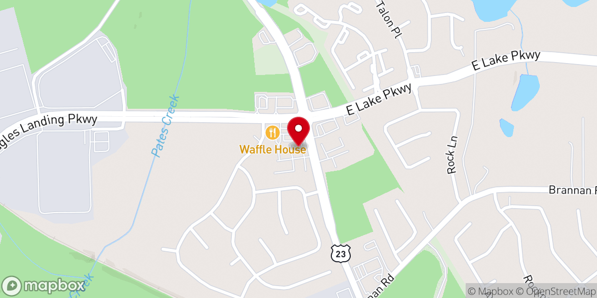 Map showing location of House of Worship Outreach Ministries Inc