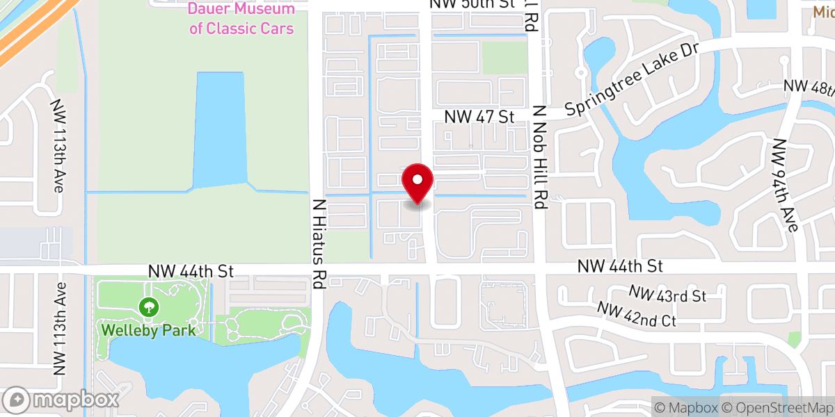 Map showing location of Jubilee of Praise Church
