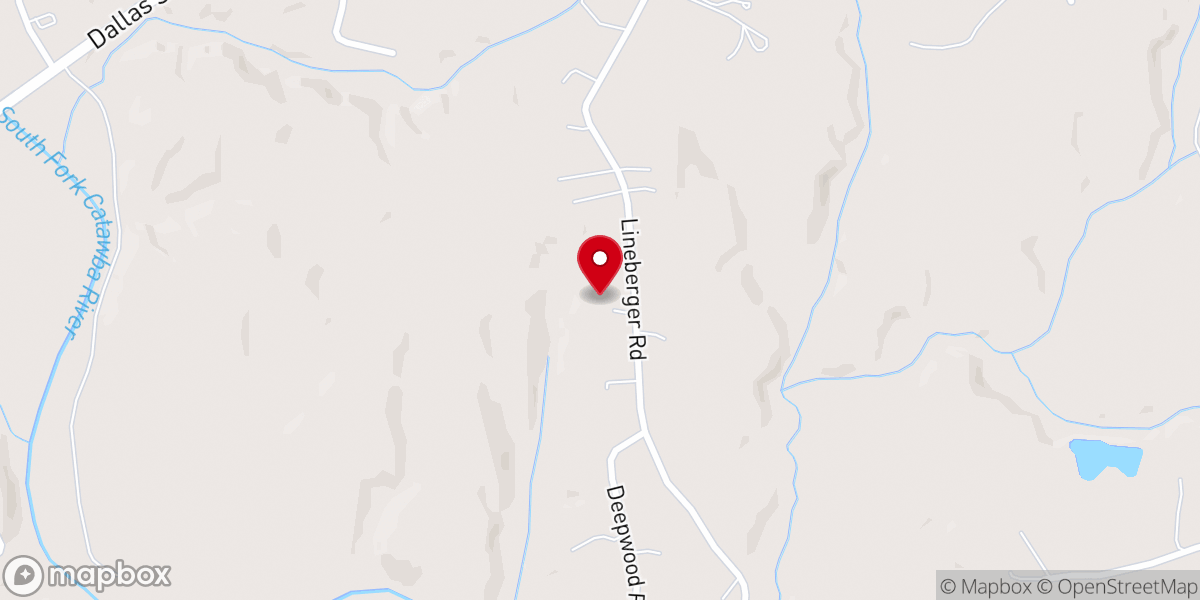 Map showing location of Iglesia Adventista del Séptimo Día Hispana de Charlotte - Mahanaim / Charlotte Mahanaim Hispanic Seventh-Day Adventist Church
