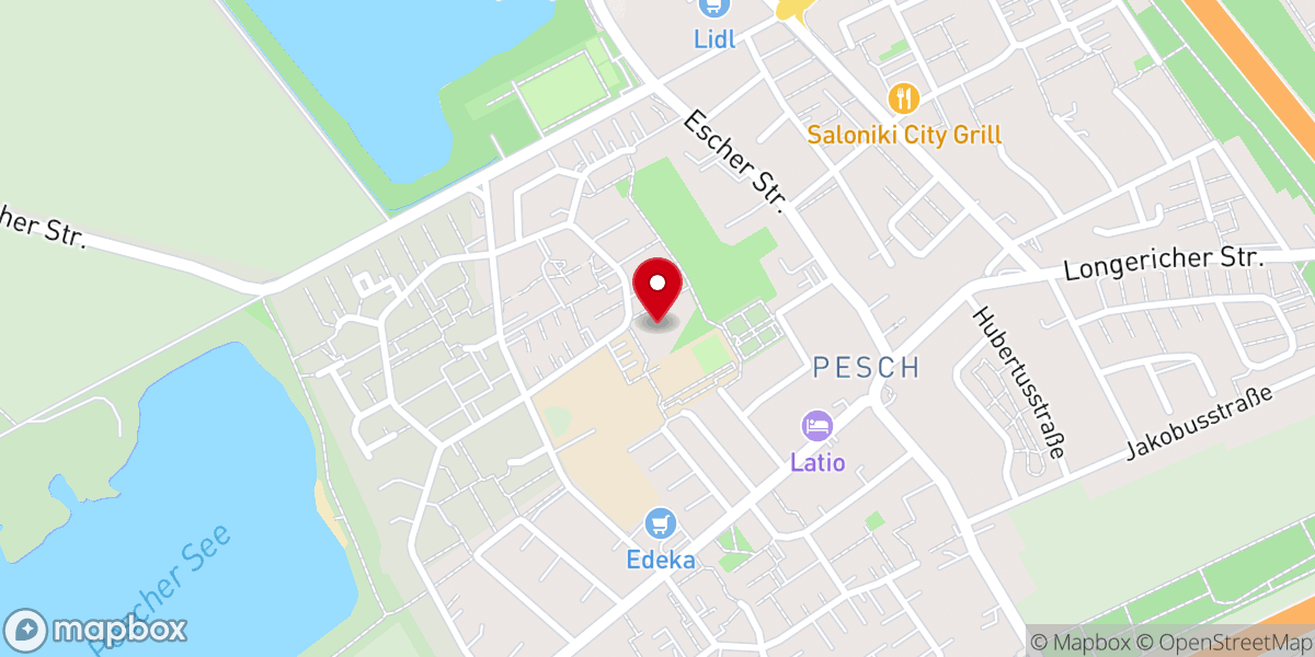 Map showing location of Evangelische Kirchengemeinde Köln-Pesch