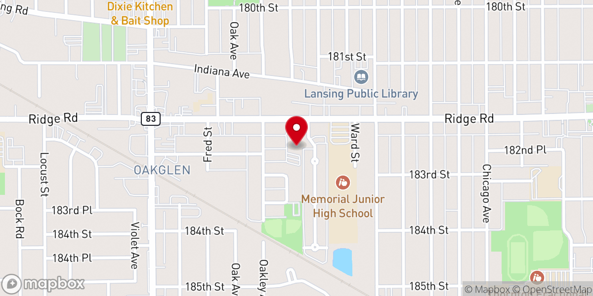 Map showing location of Dominion Tabernacle Global