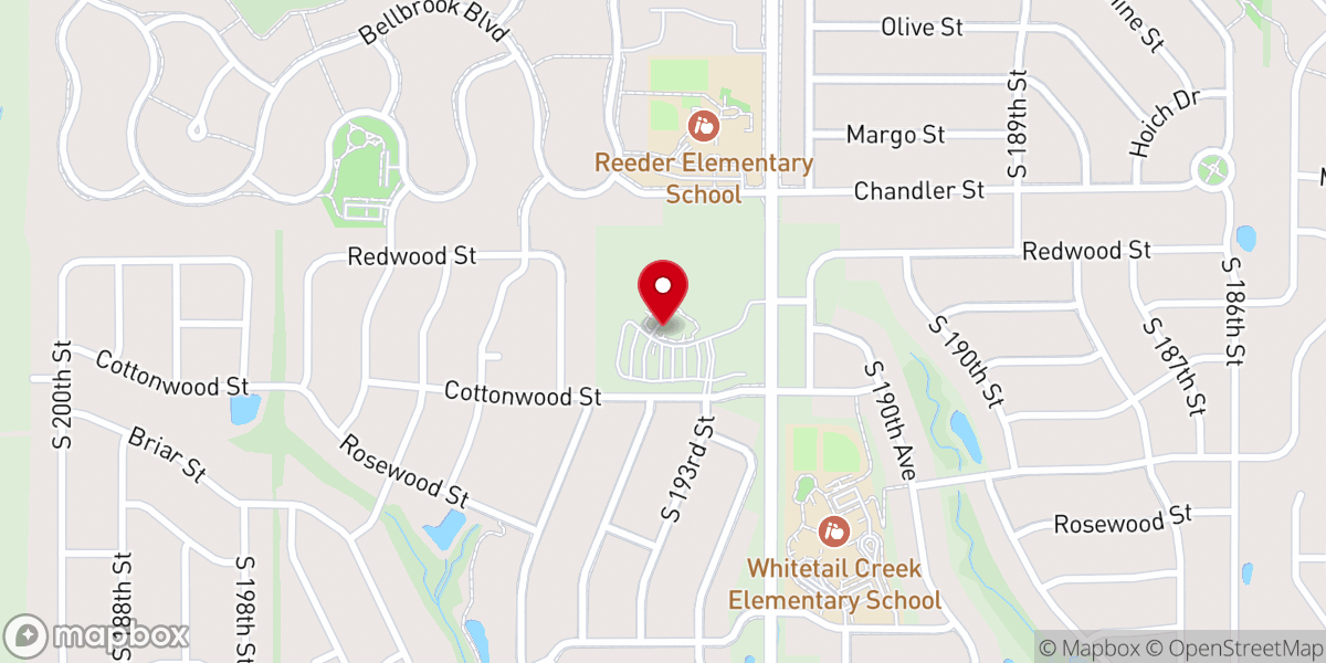 Map showing location of St Charles Borromeo Catholic Church