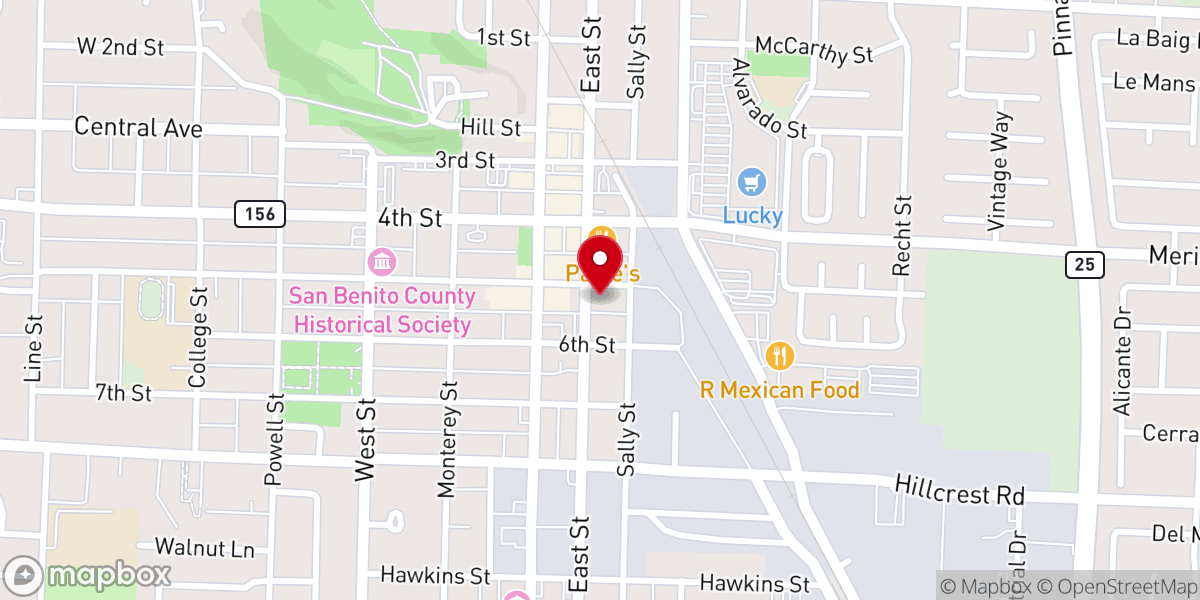 Map showing location of Apostolic Bible Learning Center Ministries