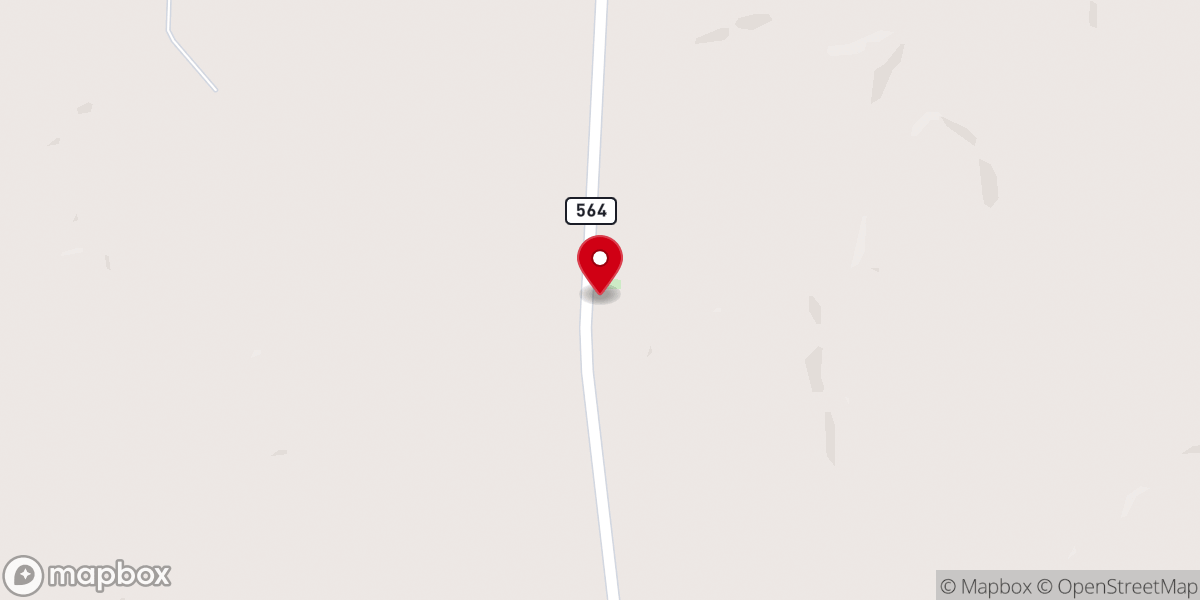 Map showing location of New Home Church