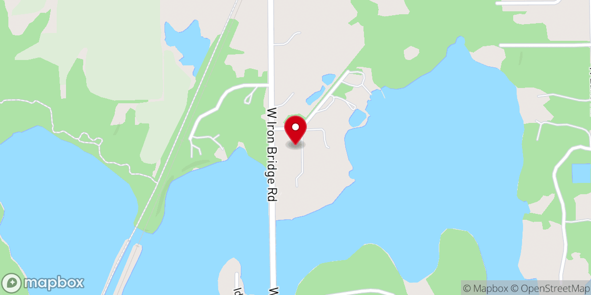 Map showing location of Lake Springfield Christian Assembly