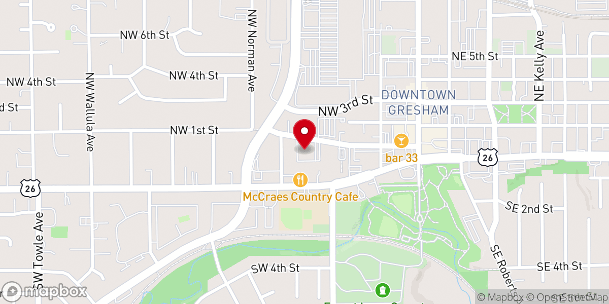 Map showing location of St. Henry Catholic Church