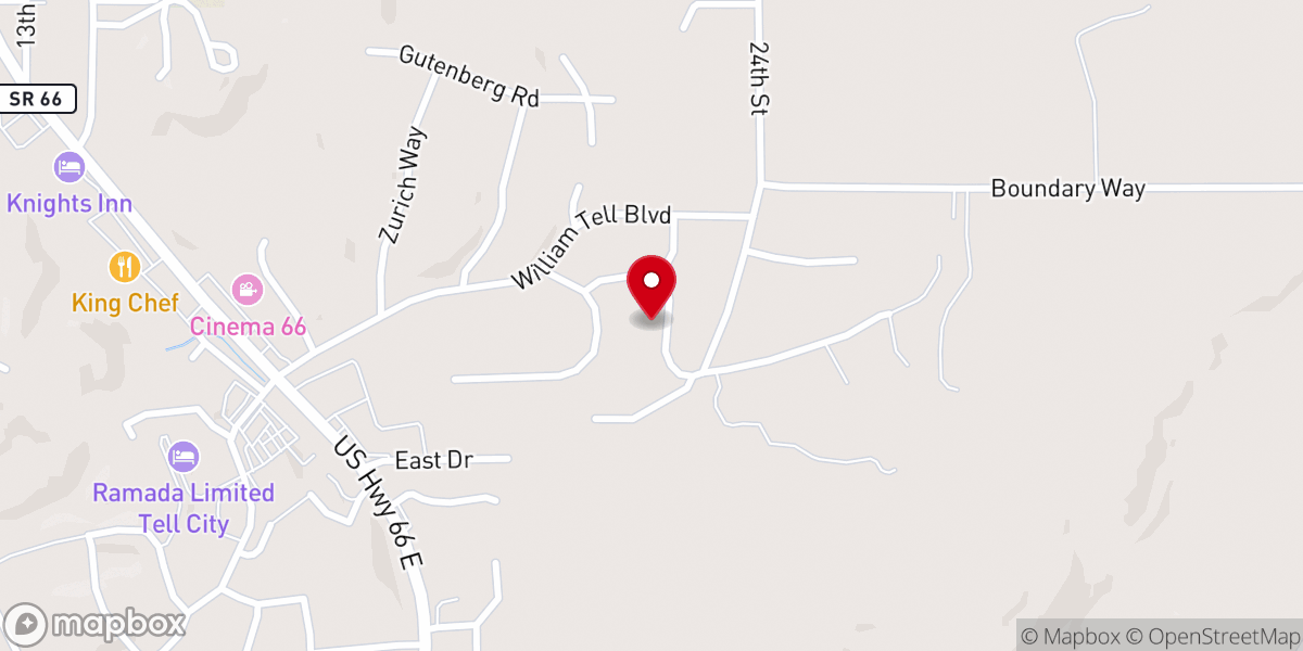 Map showing location of Daughter-Isabella Nativity