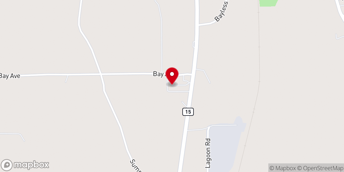 Map showing location of Harvest Church International
