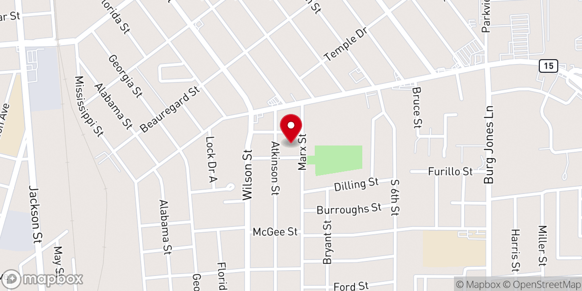 Map showing location of Abiding Word Empowerment Center Inc