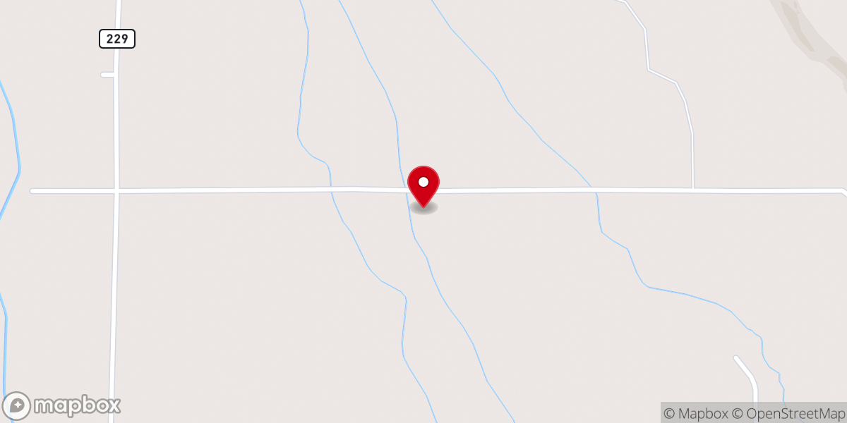 Map showing location of Florida Mesa Presbyterian Church
