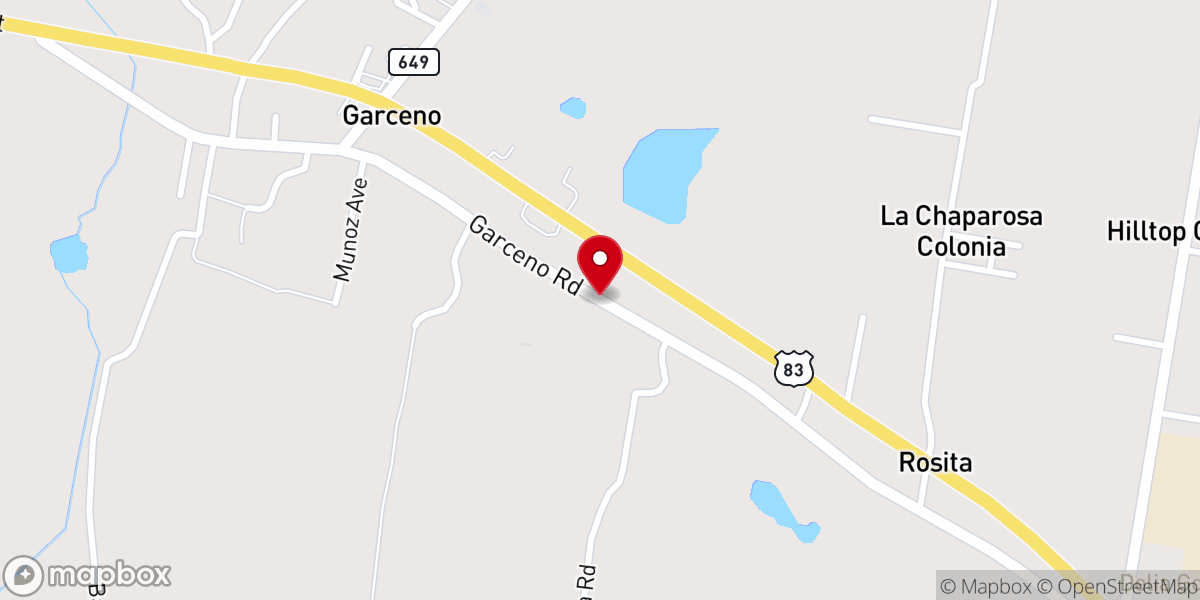 Map showing location of Sacred Heart Church