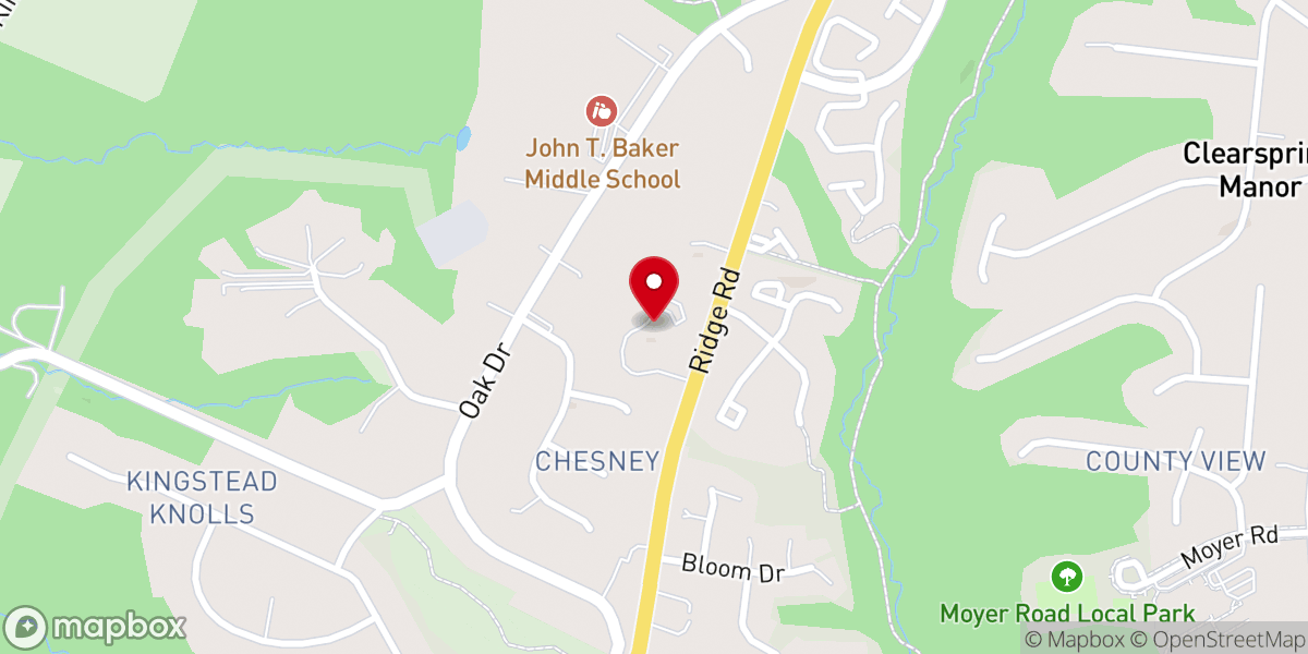 Map showing location of St Anne's Episcopal Church