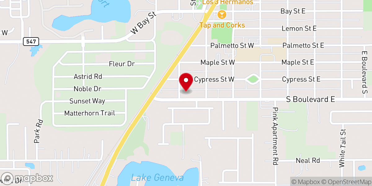 Map showing location of Sound of Light Ministries Community Church