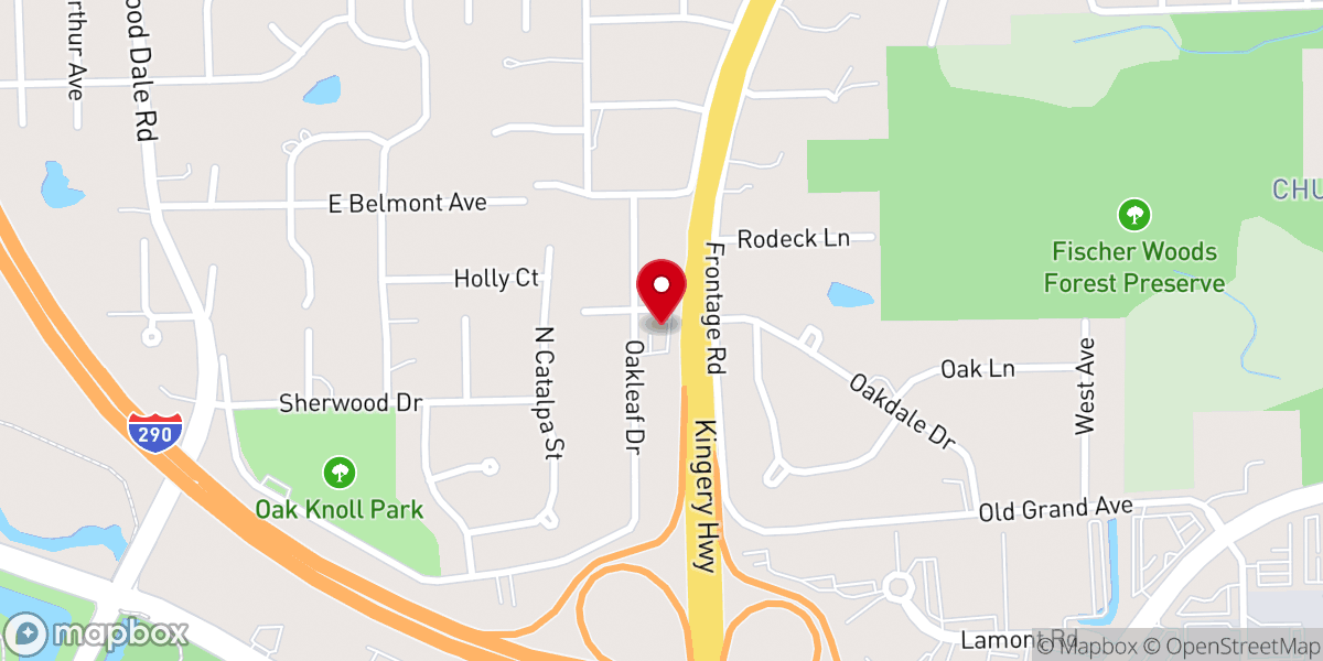 Map showing location of Sunny Place Church of God