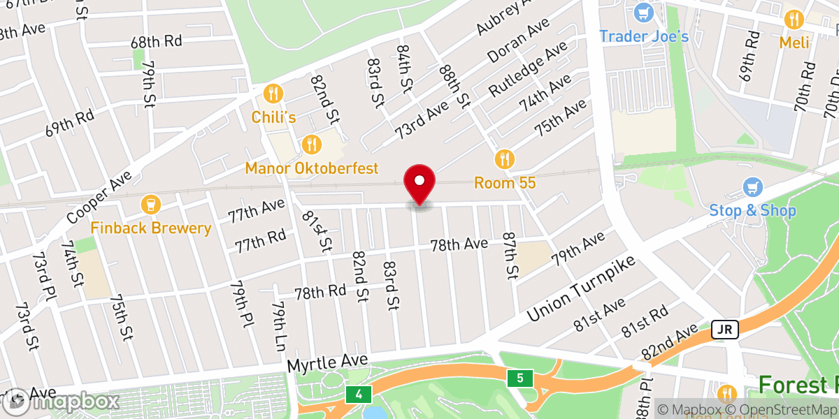 Map showing location of Sacred Heart Convent