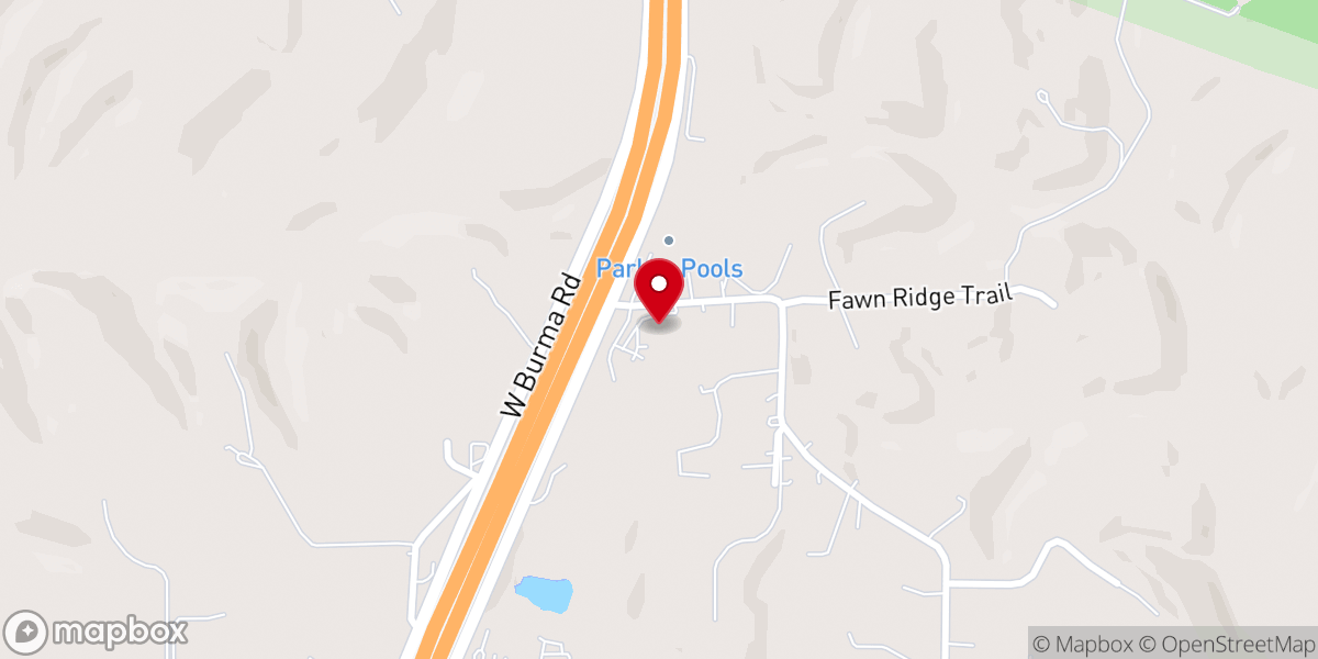 Map showing location of New Life in Christ Fellowship Inc