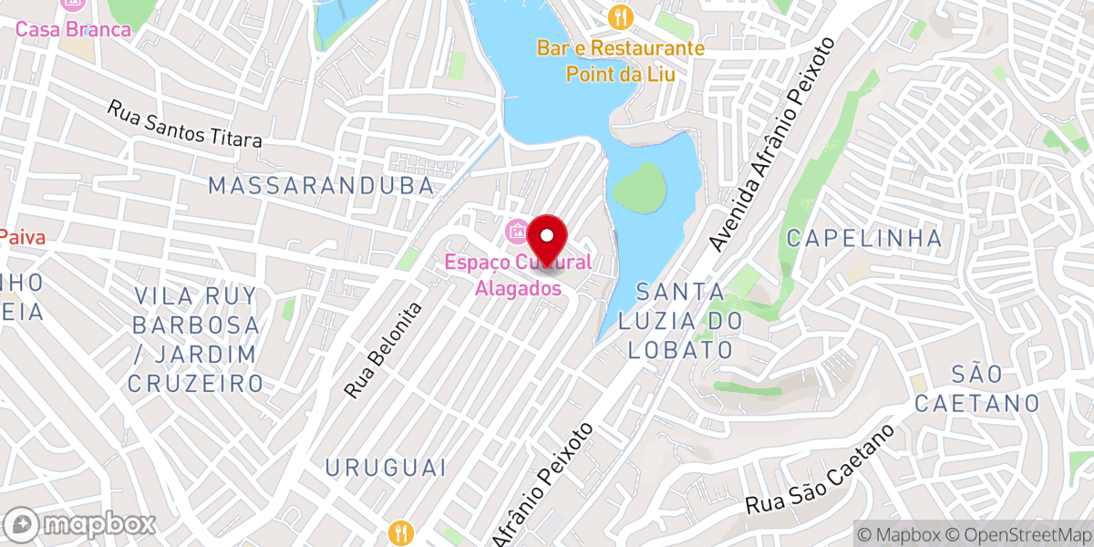 Map showing location of Paróquia Nossa Senhora Dos Alagados e São João Paulo II