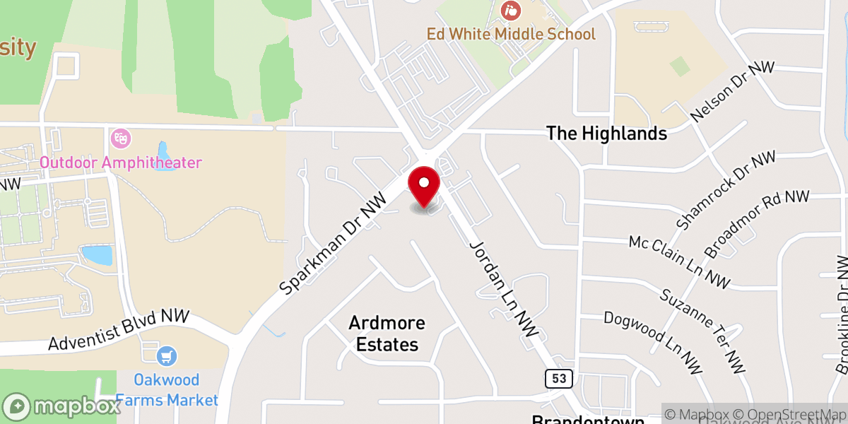 Map showing location of Iglesia de Dios Pentecostal MI