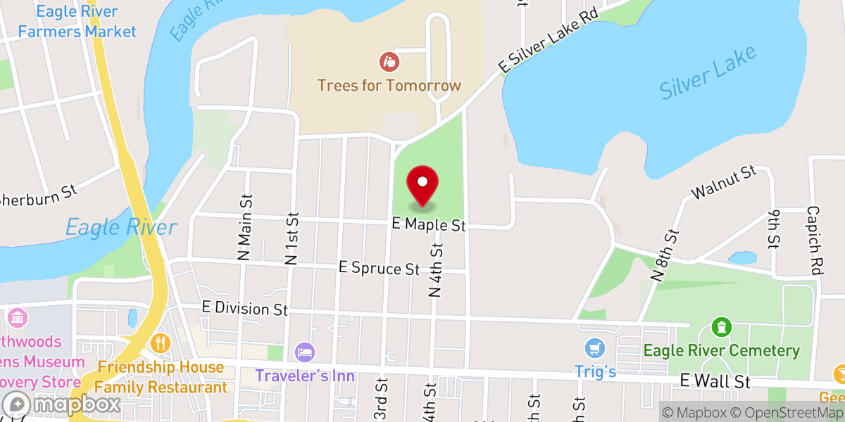 Map showing location of Prophecy Research Initiative