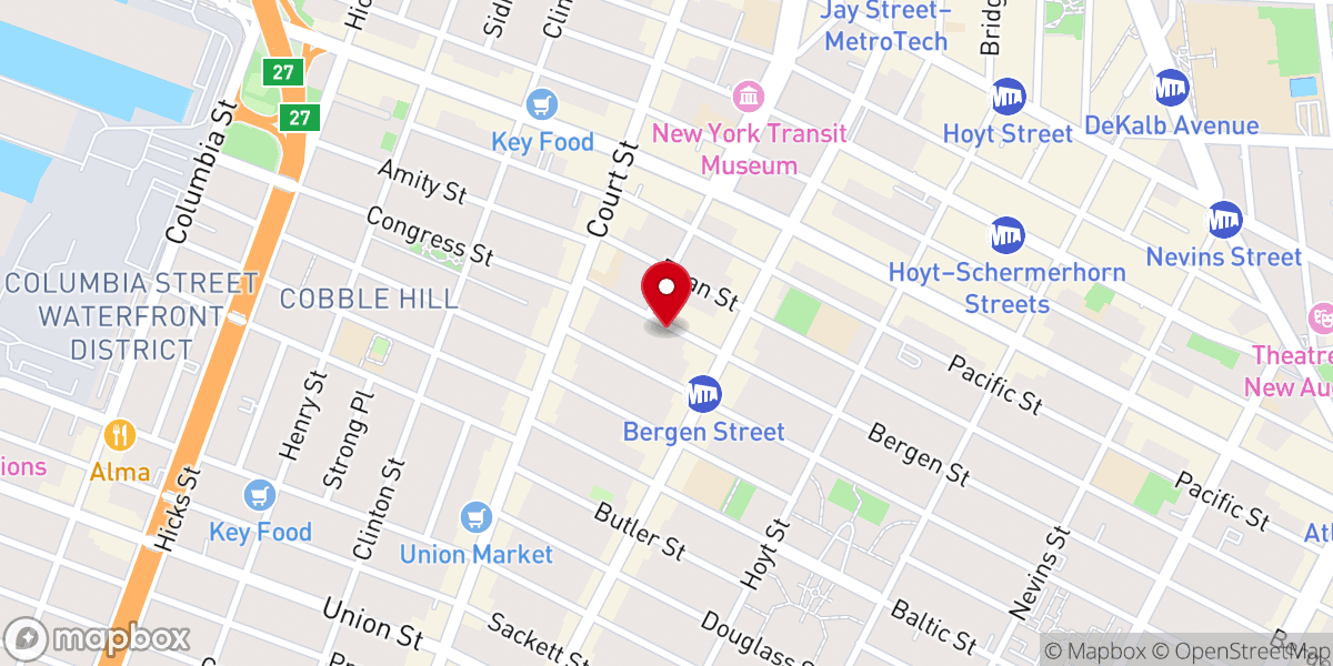 Map showing location of Iglesia Cristiana Manantial De Vida