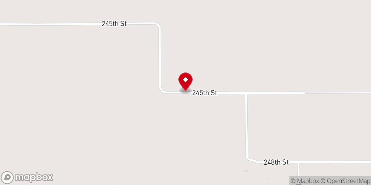 Map showing location of First Baptist Church