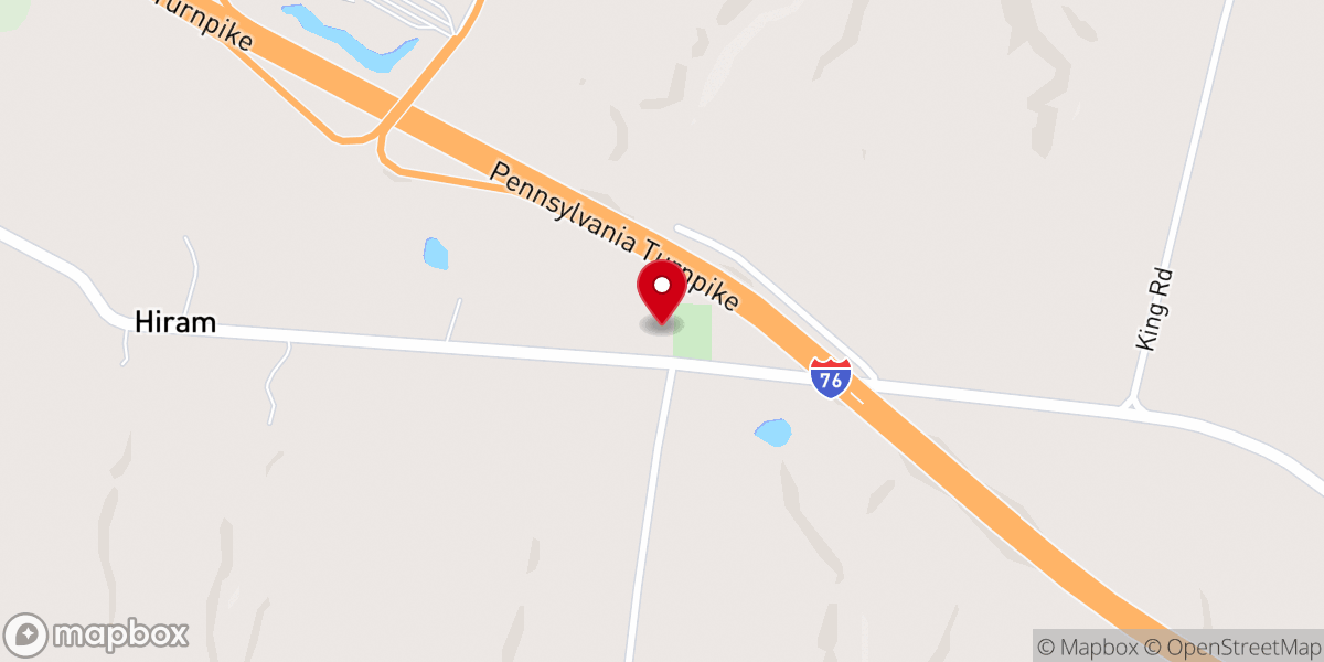 Map showing location of Fairview United Methodist Church