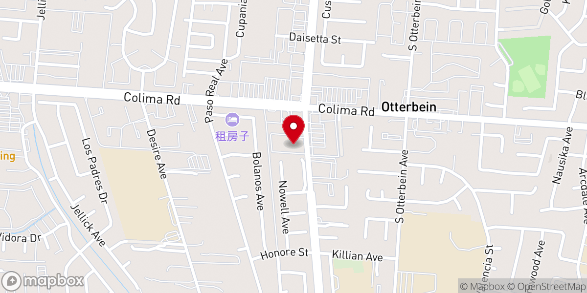Map showing location of Food Bank / OUTDOOR HELP