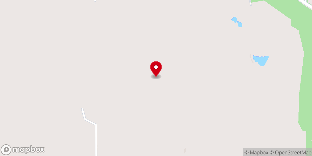 Map showing location of Wardville Baptist Church