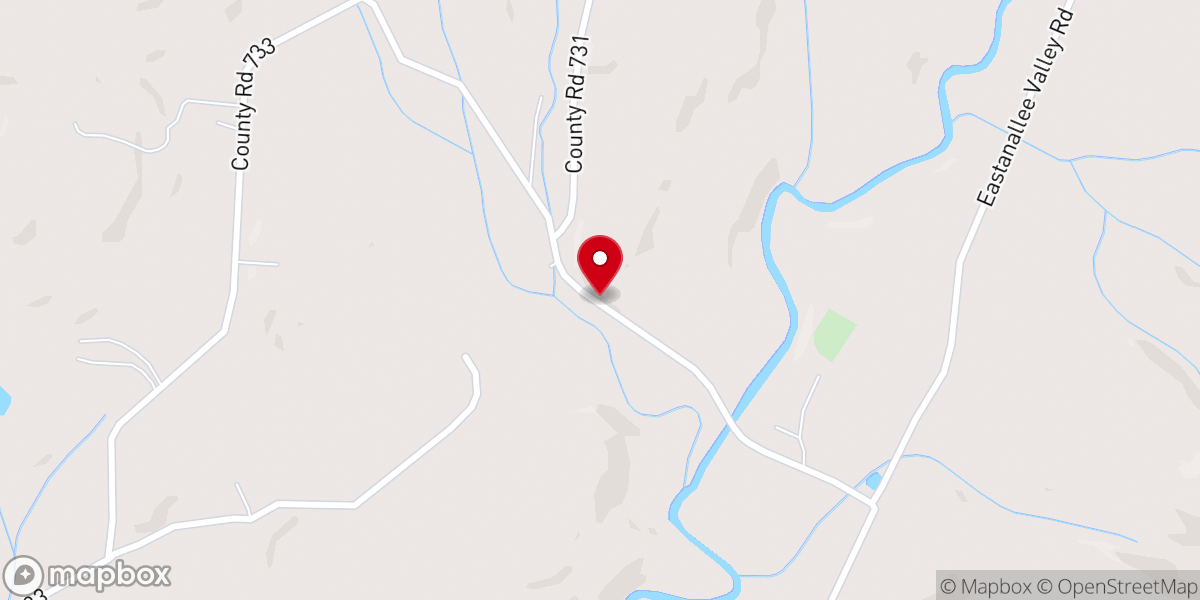 Map showing location of Britton Church
