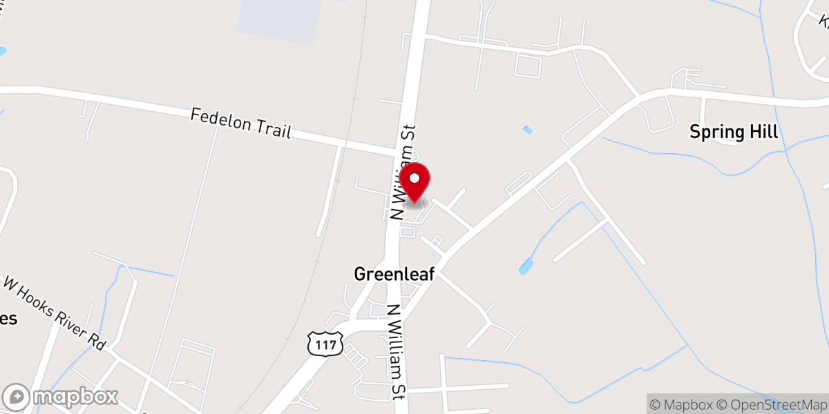 Map showing location of Bethel Interdenominational Deliverance Ministries