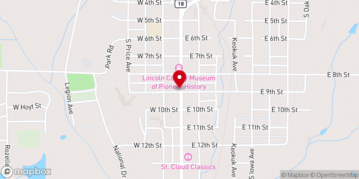 Map showing location of The Chosen House Inc