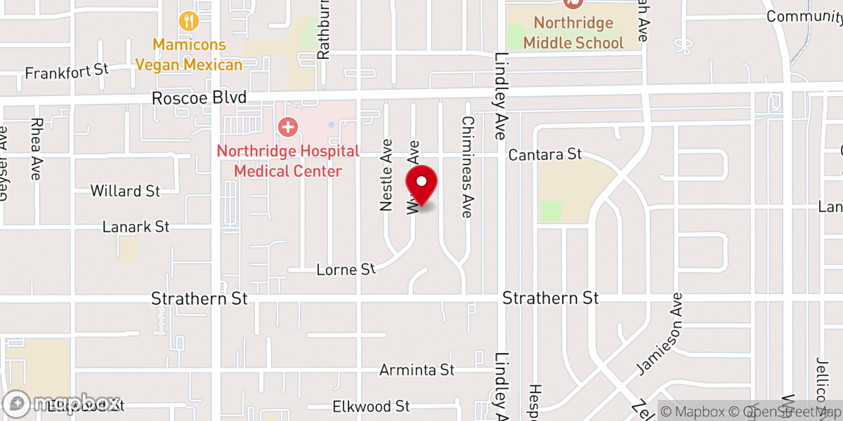 Map showing location of Oasis of His Presence