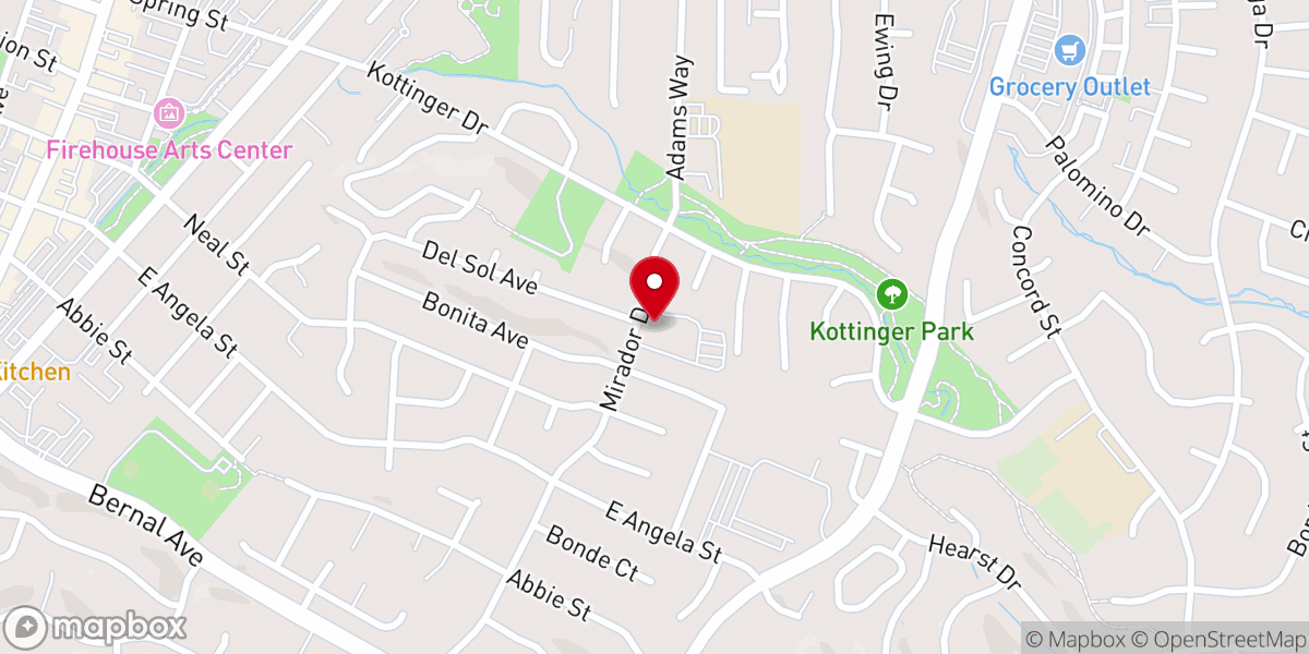Map showing location of St. Mary & St. John Coptic Orthodox Church