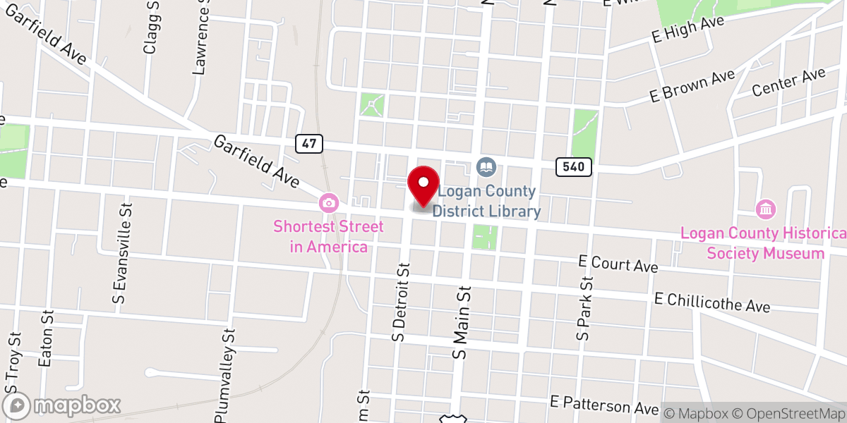 Map showing location of Covenant Fellowship