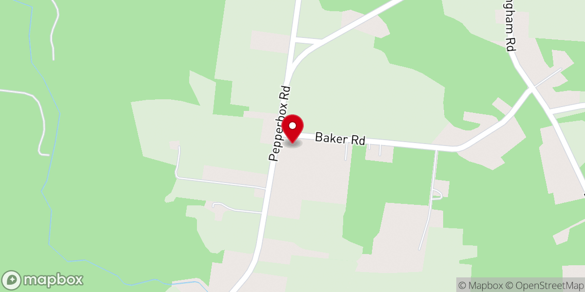 Map showing location of Salisbury Mennonite Church
