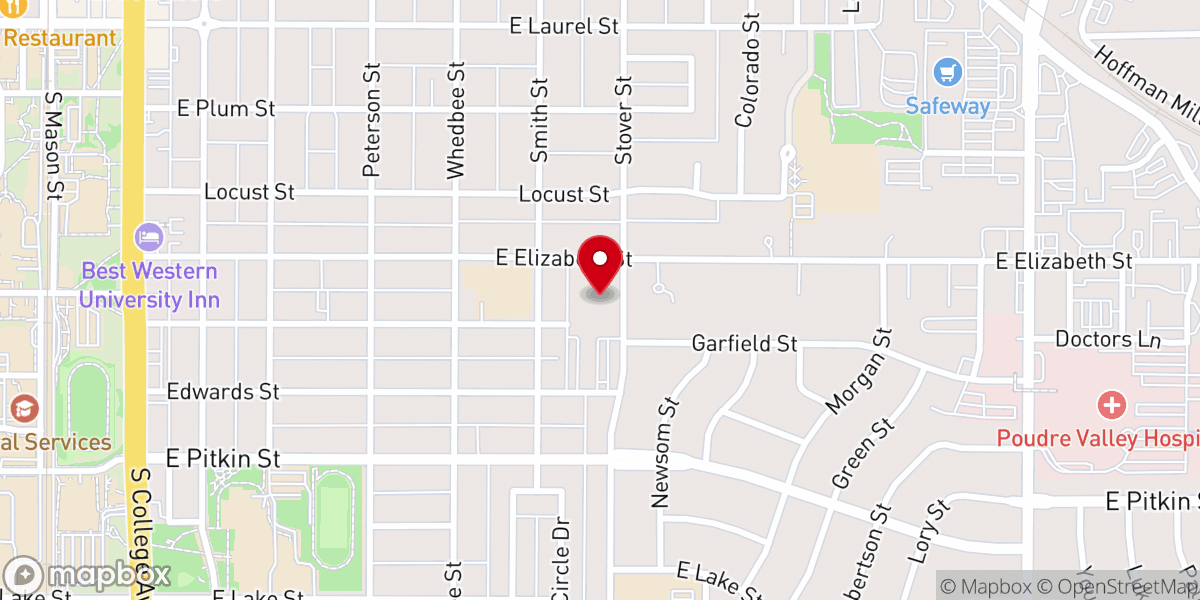 Map showing location of First United Methodist Church