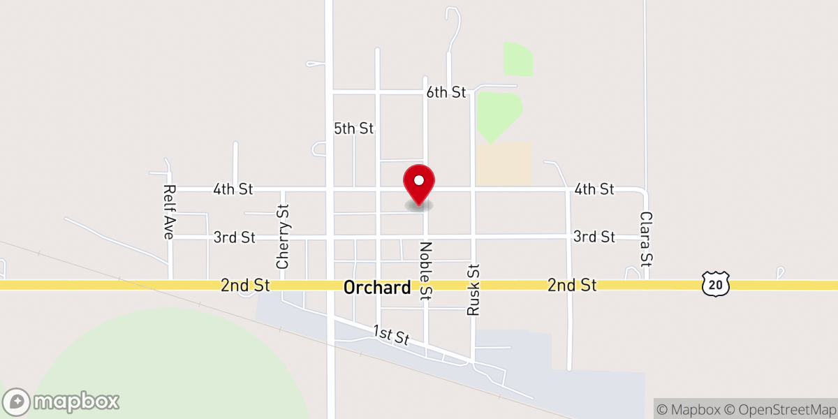 Map showing location of Rope Parish