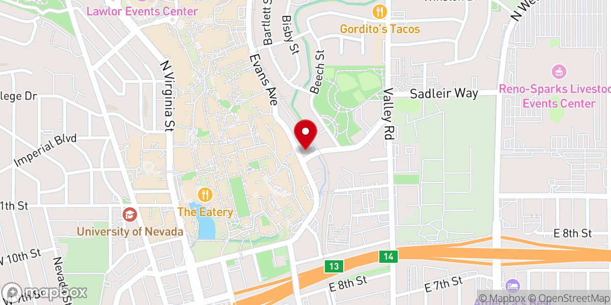 Map showing location of Little City Fellowship Icf