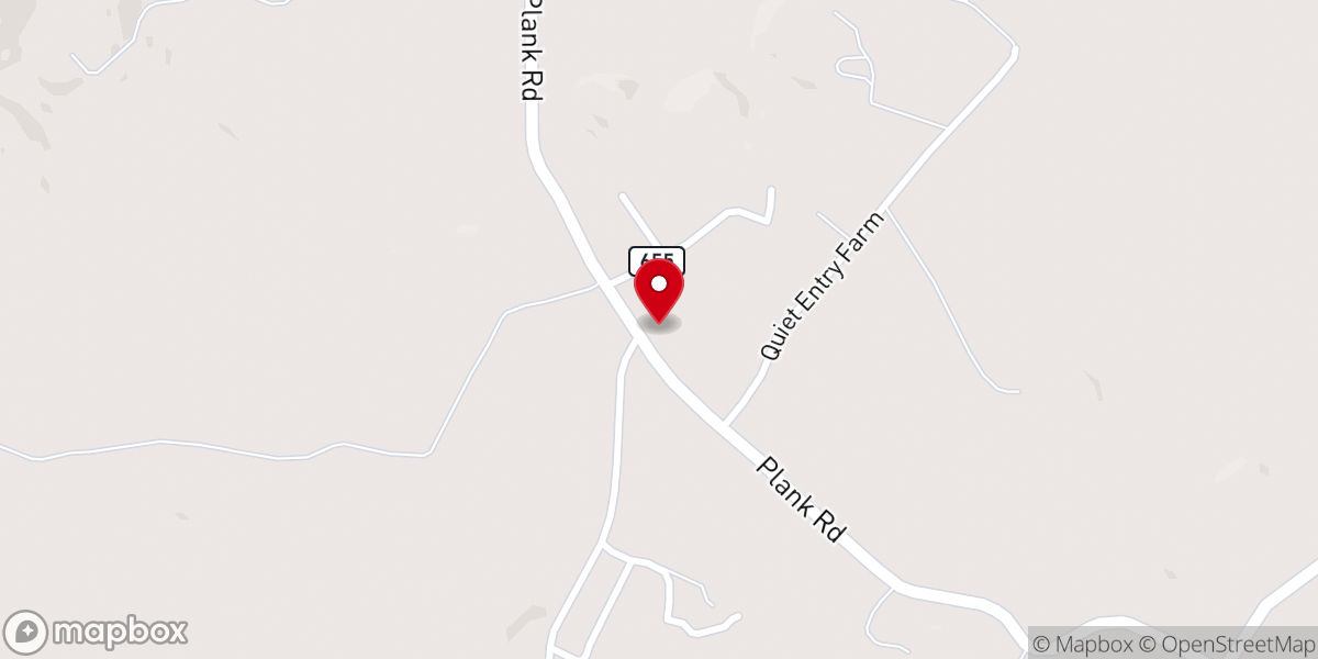 Map showing location of Aberene Baptist