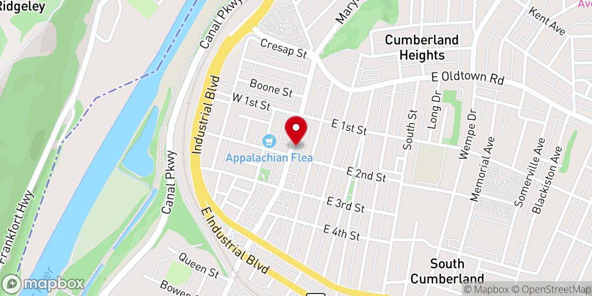 Map showing location of Souls Won Ministries