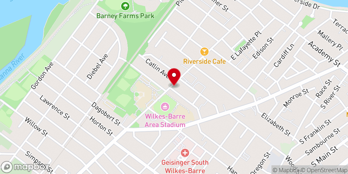 Map showing location of Diamond City Alliance Church