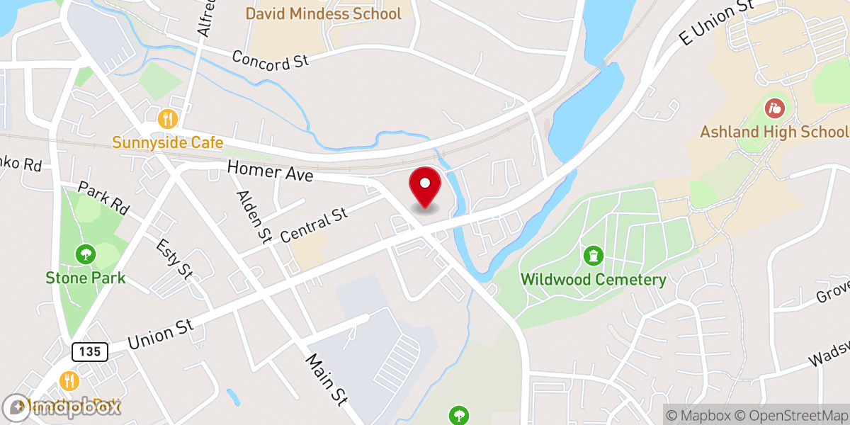 Map showing location of Dulce D Leche