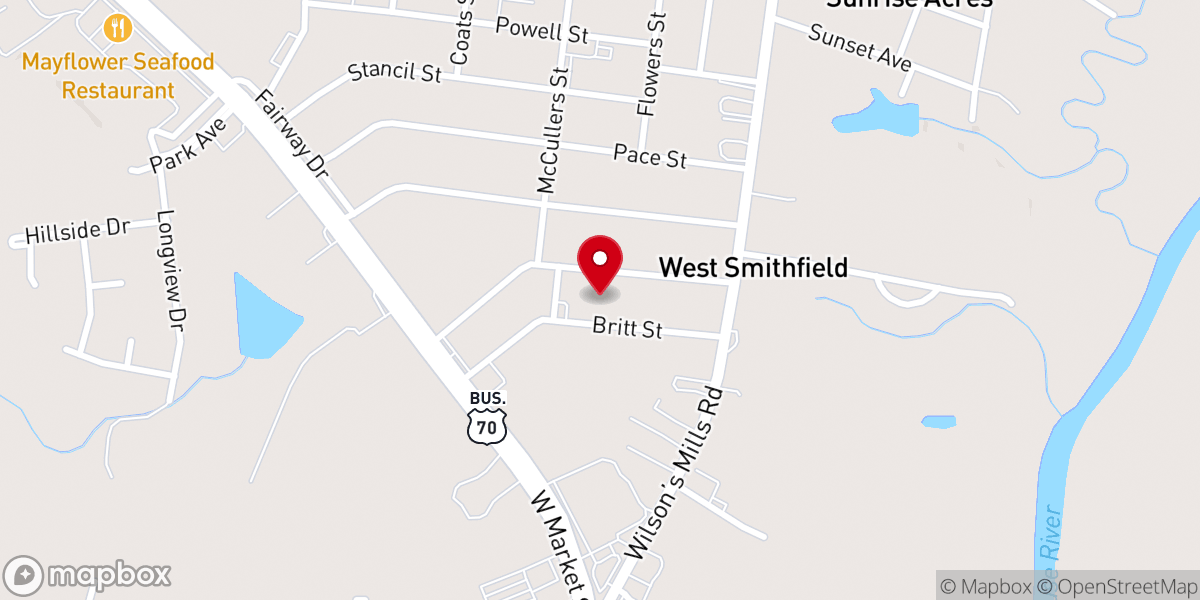 Map showing location of Primera Iglesia Bautista Rey de reyes